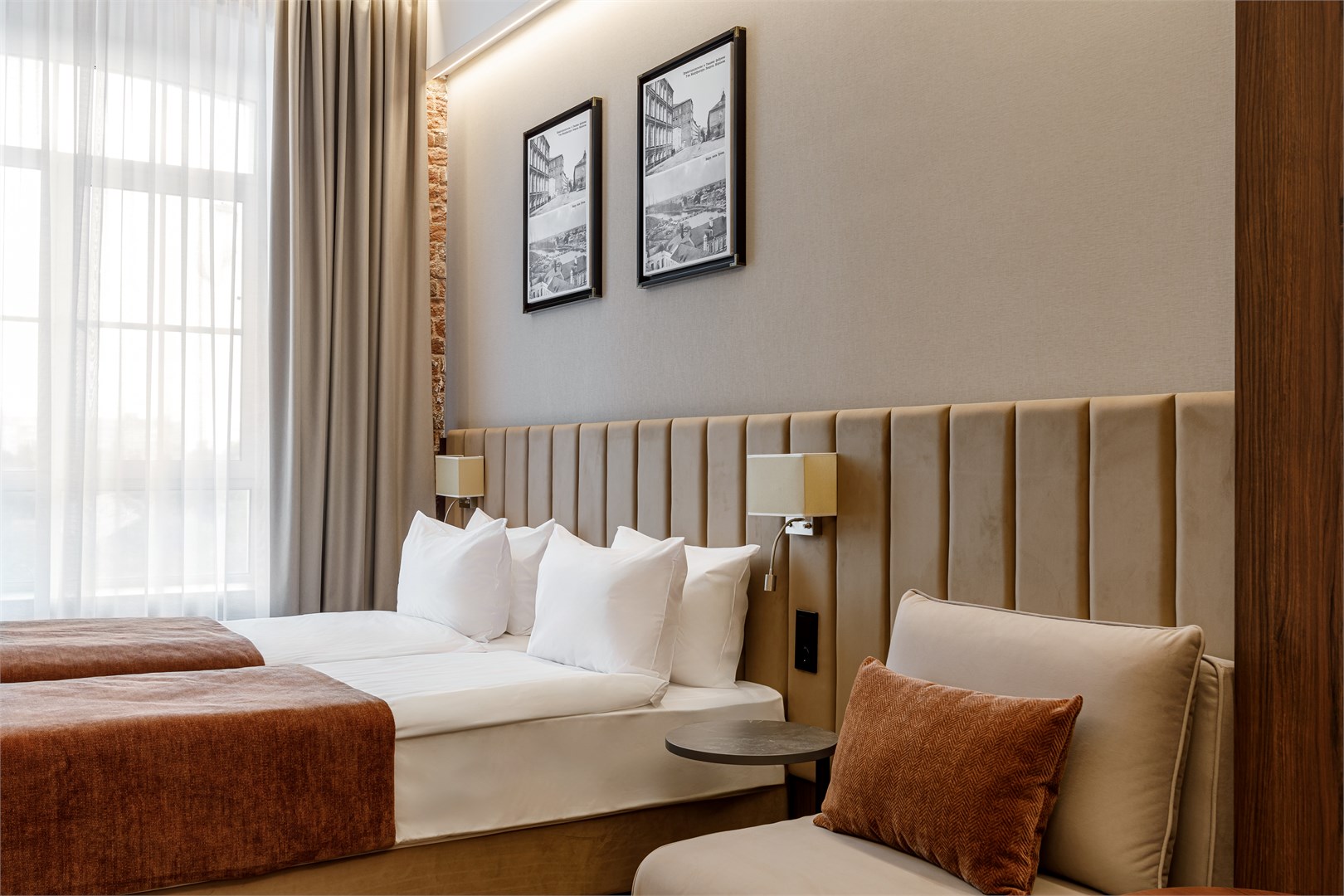 Стандарт с двумя кроватями в Azimut Отель Орехово-Зуево