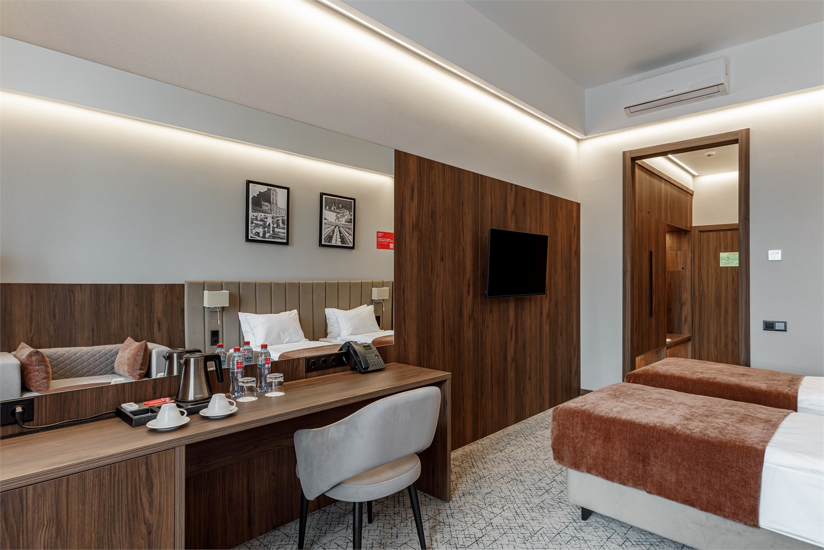 Супериор с двумя кроватями в Azimut Отель Орехово-Зуево