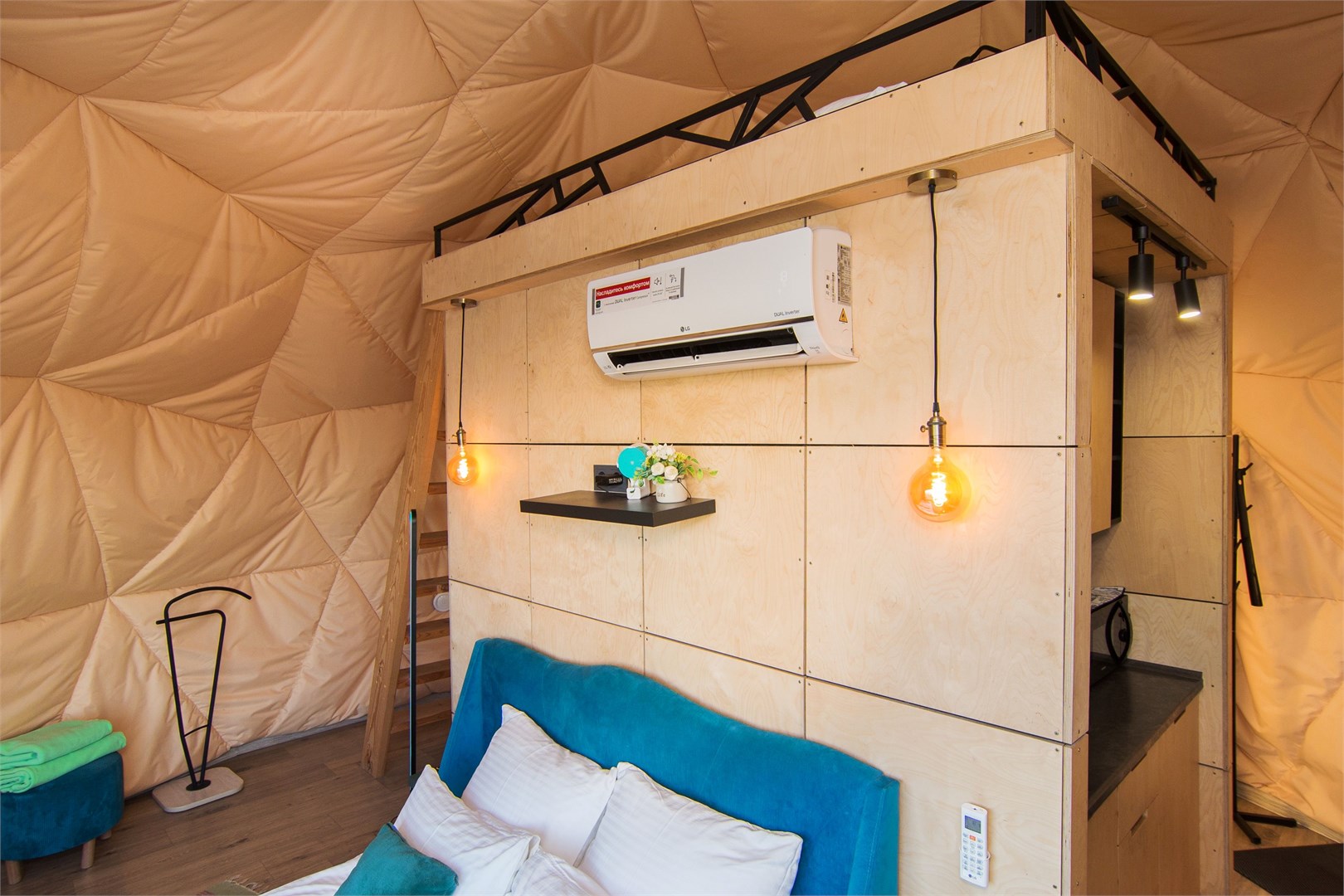 Geocupol с купелью в Rich Life Village