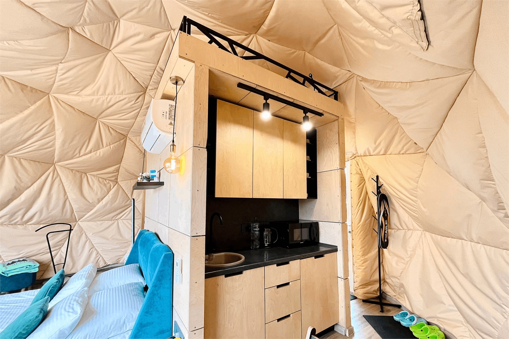 Geocupol с купелью в Rich Life Village