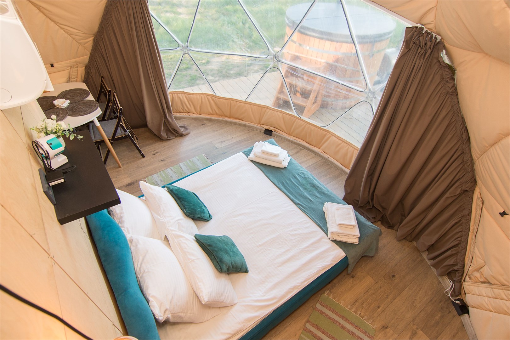 Geocupol с купелью в Rich Life Village