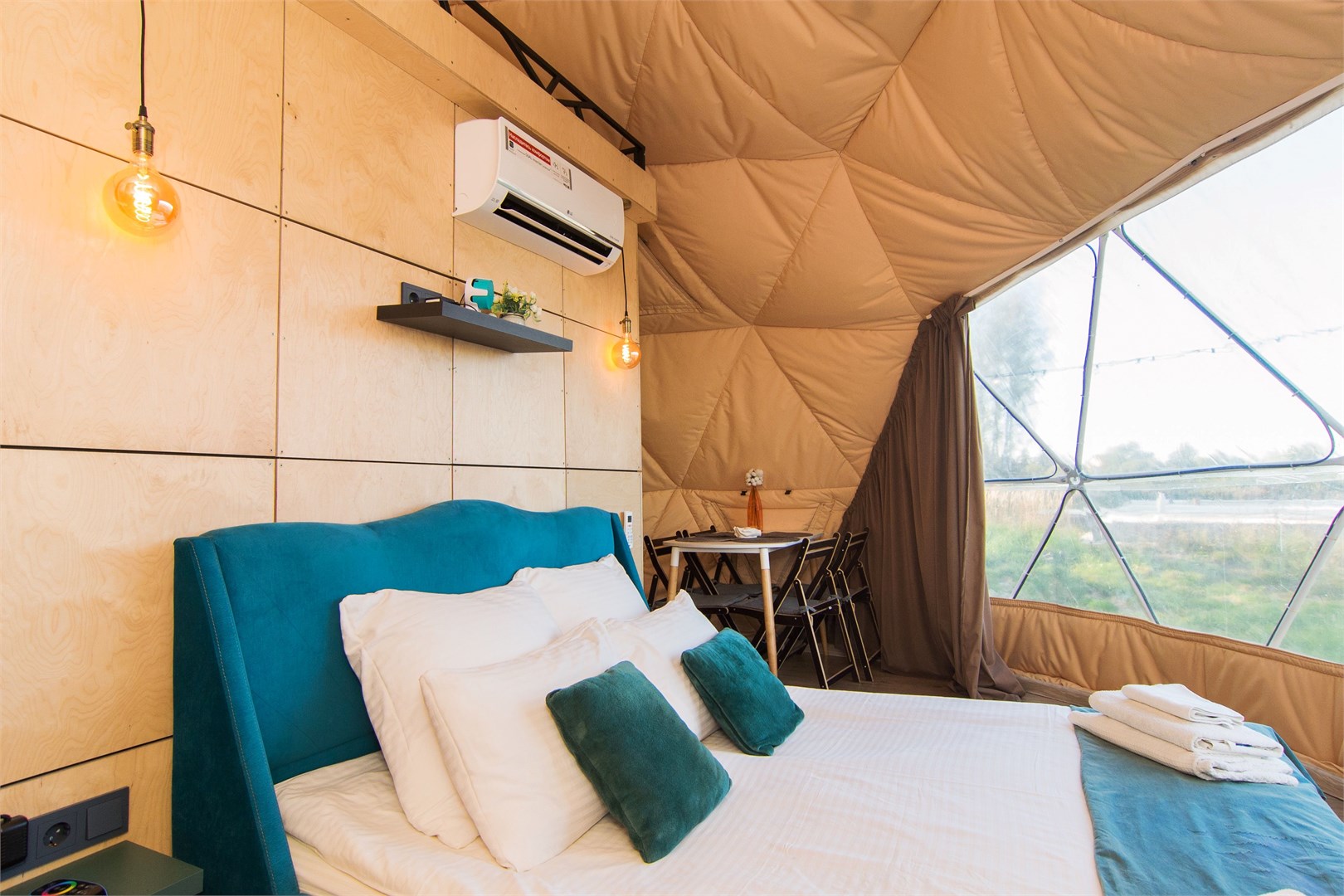 Geocupol с купелью в Rich Life Village