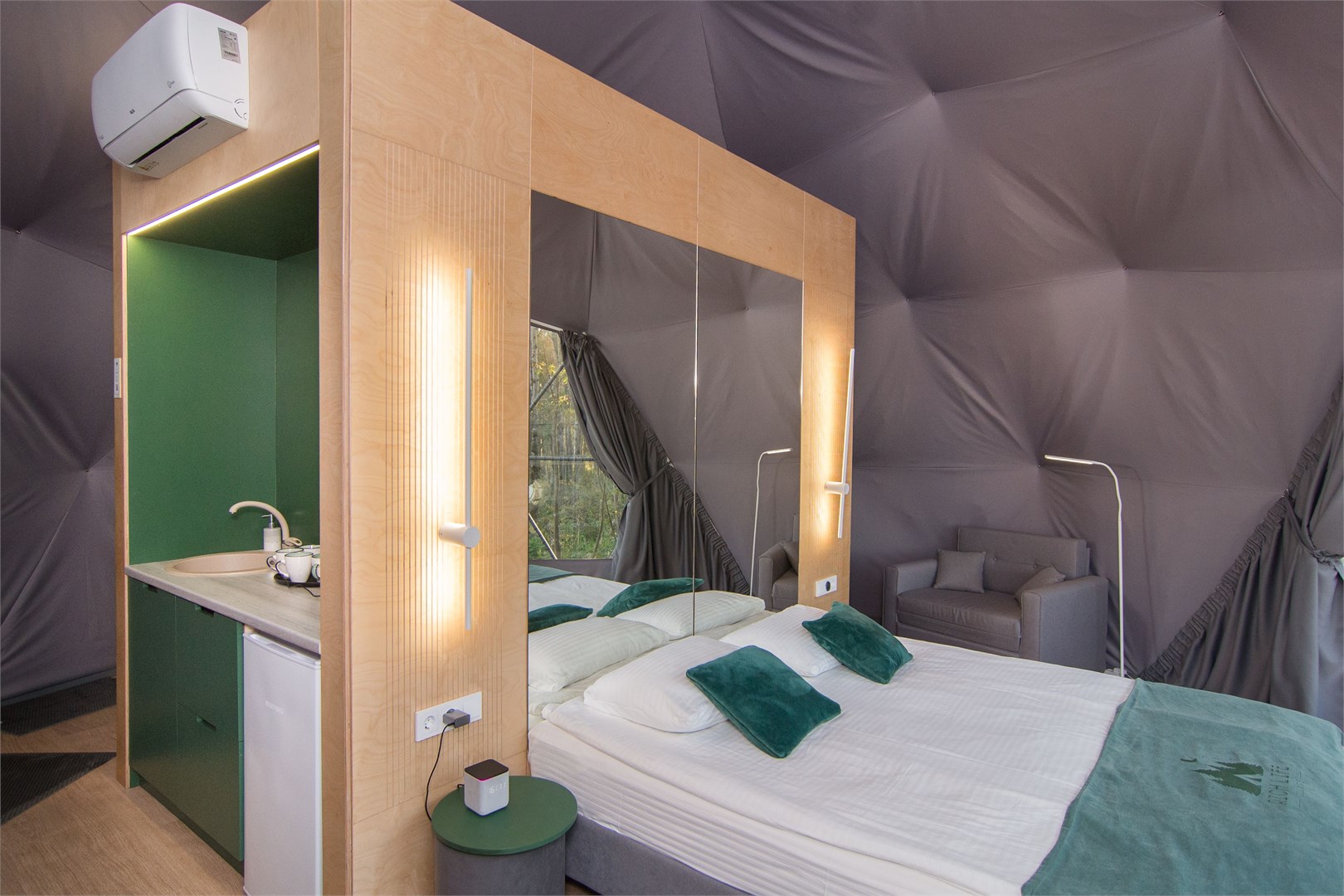 Geocupol Deluxe с купелью в Rich Life Village