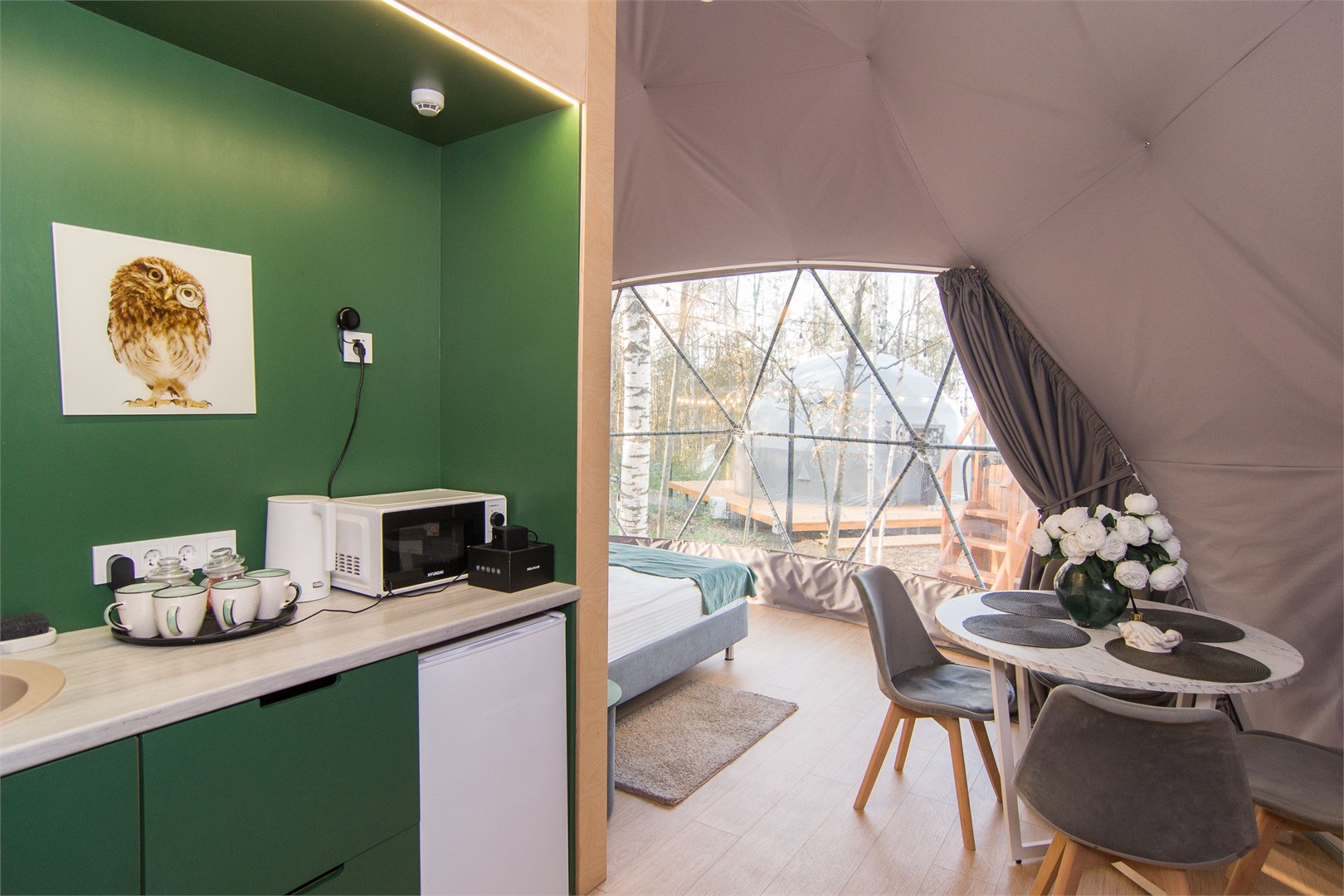 Geocupol Deluxe с купелью в Rich Life Village