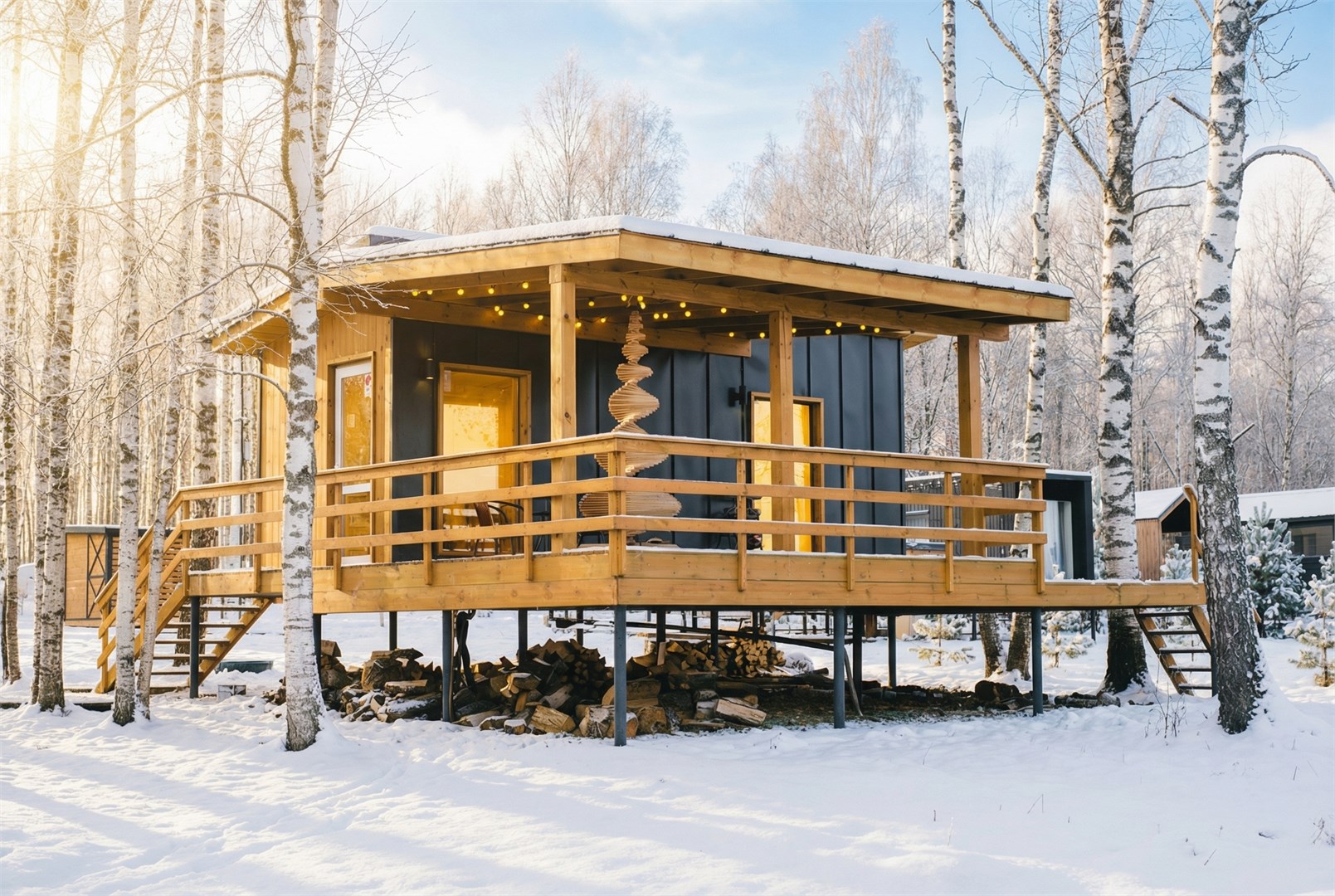 Сеанс бани 17:30 - 22:00 (4,5 часа) в Rich Life Village