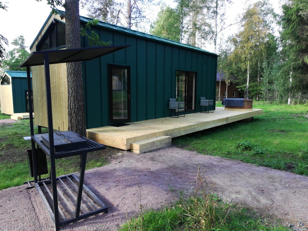 Четырёхместный Барнхаус на главной аллее в ЭкоPort на Отрадном