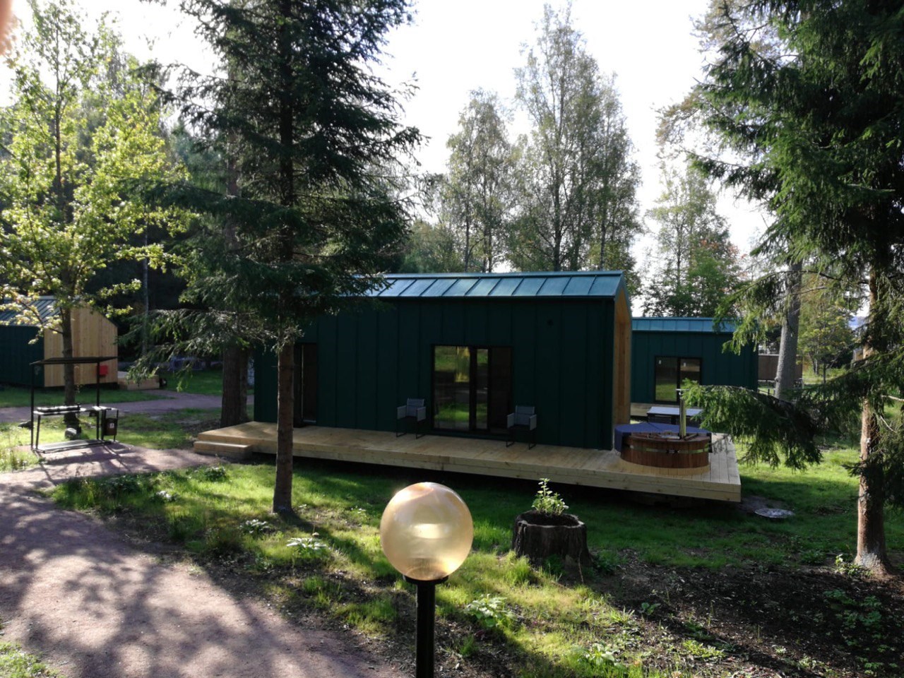 Четырёхместный Барнхаус на главной аллее в ЭкоPort на Отрадном