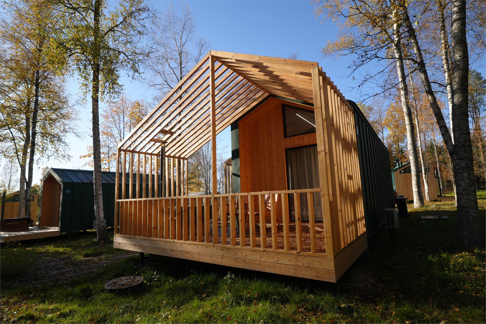 Четырёхместный Барнхаус на главной аллее в ЭкоPort на Отрадном