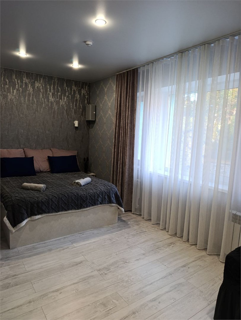 "Вип" с кроватью "King Size"  ванной и кухней в Самарская Ривьера