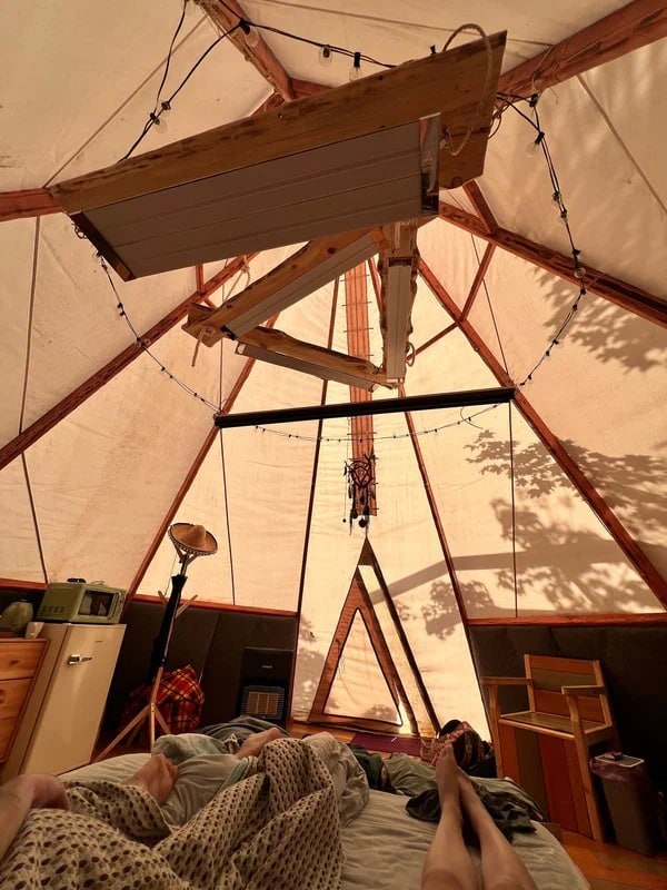 Индейский домик (типи) в Фазенда