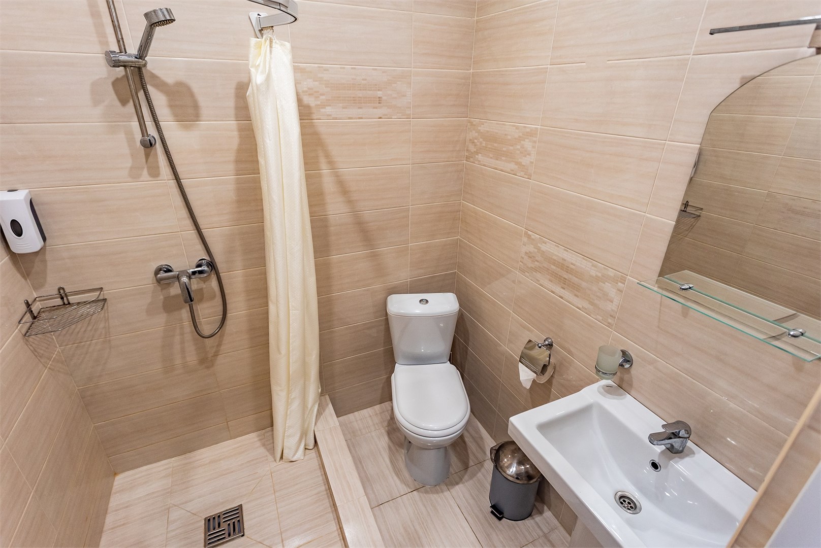 Однокомнатный двухместный номер без балкона "Эконом" в Русь