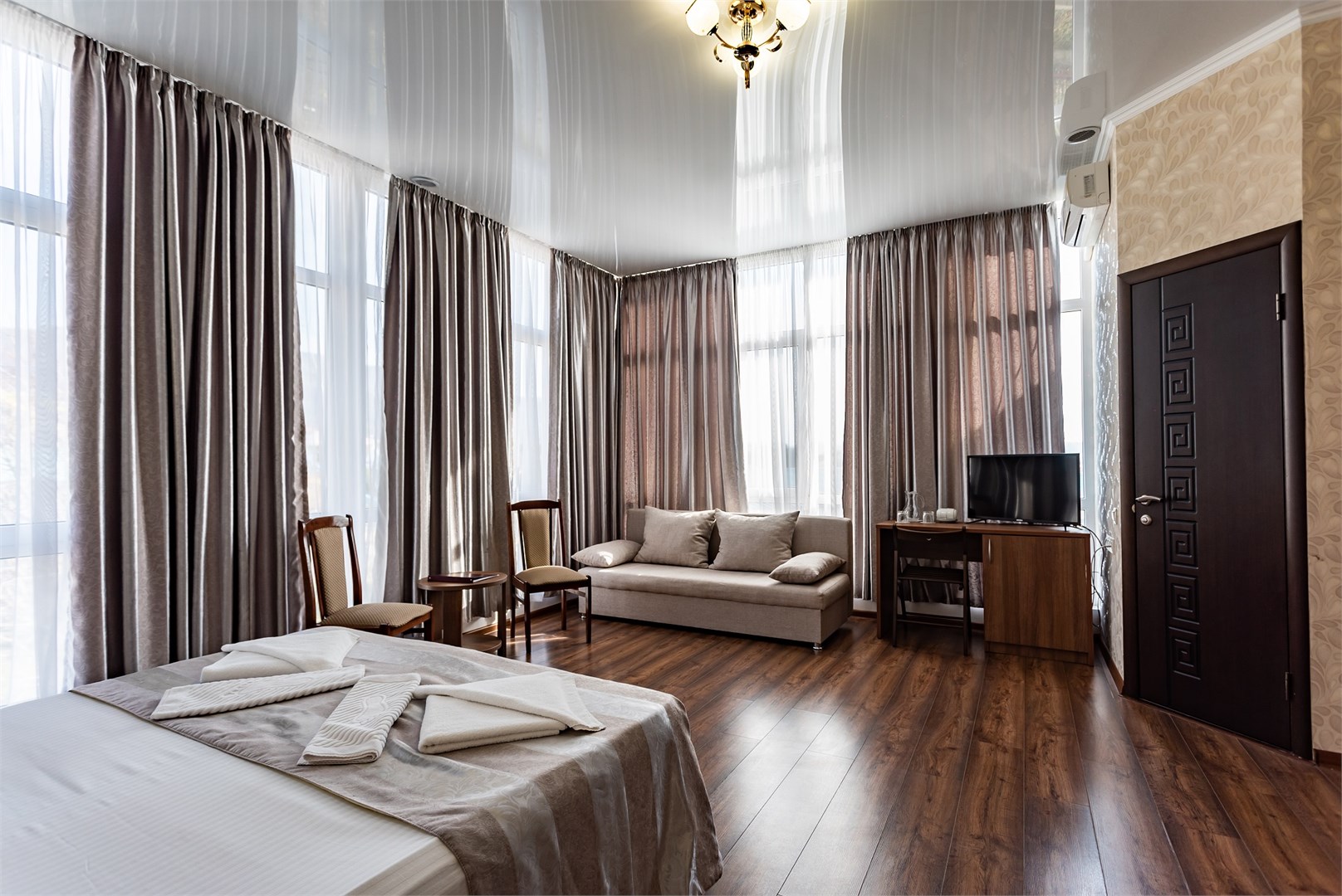 Однокомнатный двухместный "Комфорт" в Русь