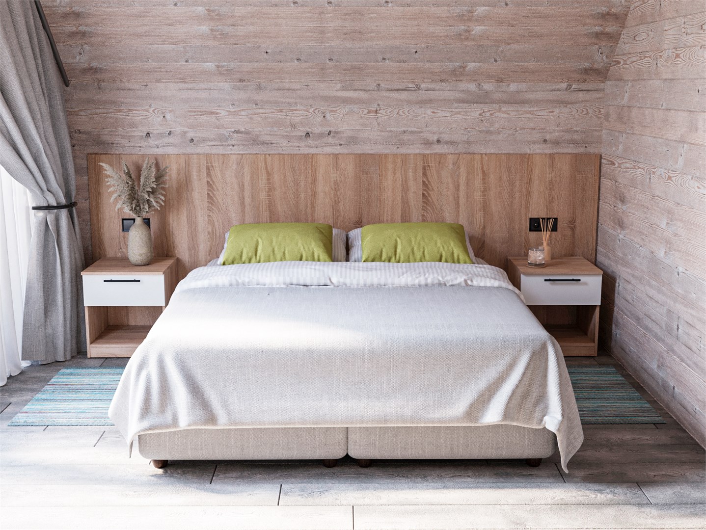 Шале трехкомнатное четырехместное в Русь