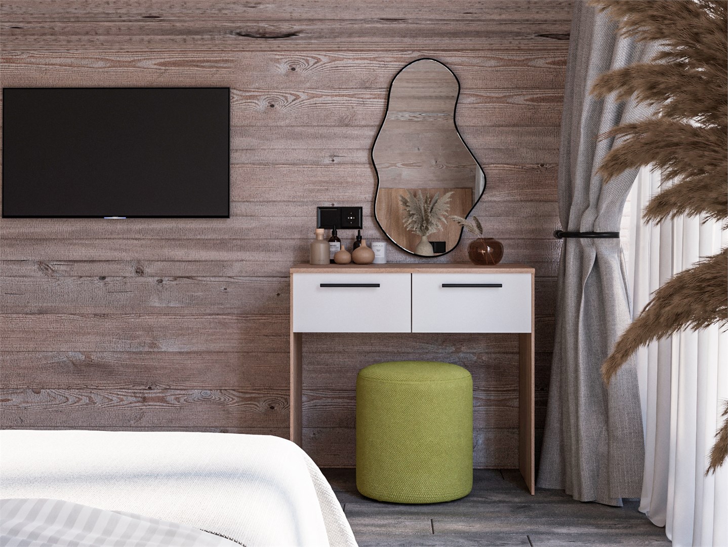 Шале трехкомнатное четырехместное в Русь