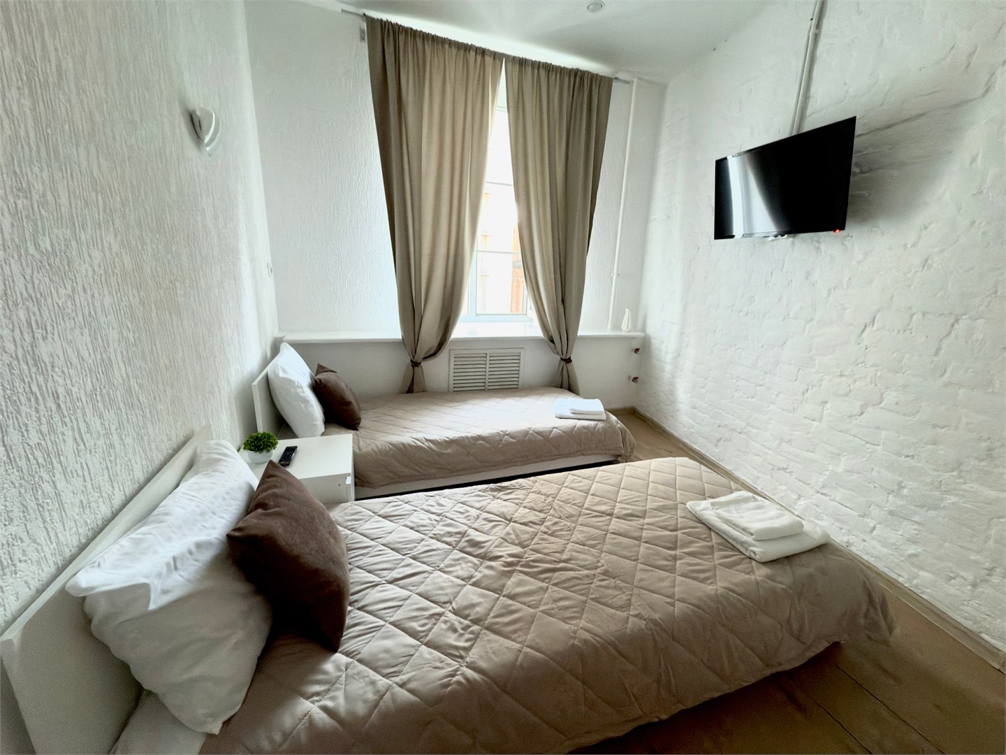 Улучшенная студия с двумя раздельными кроватями в Green Grape SyncotelHome