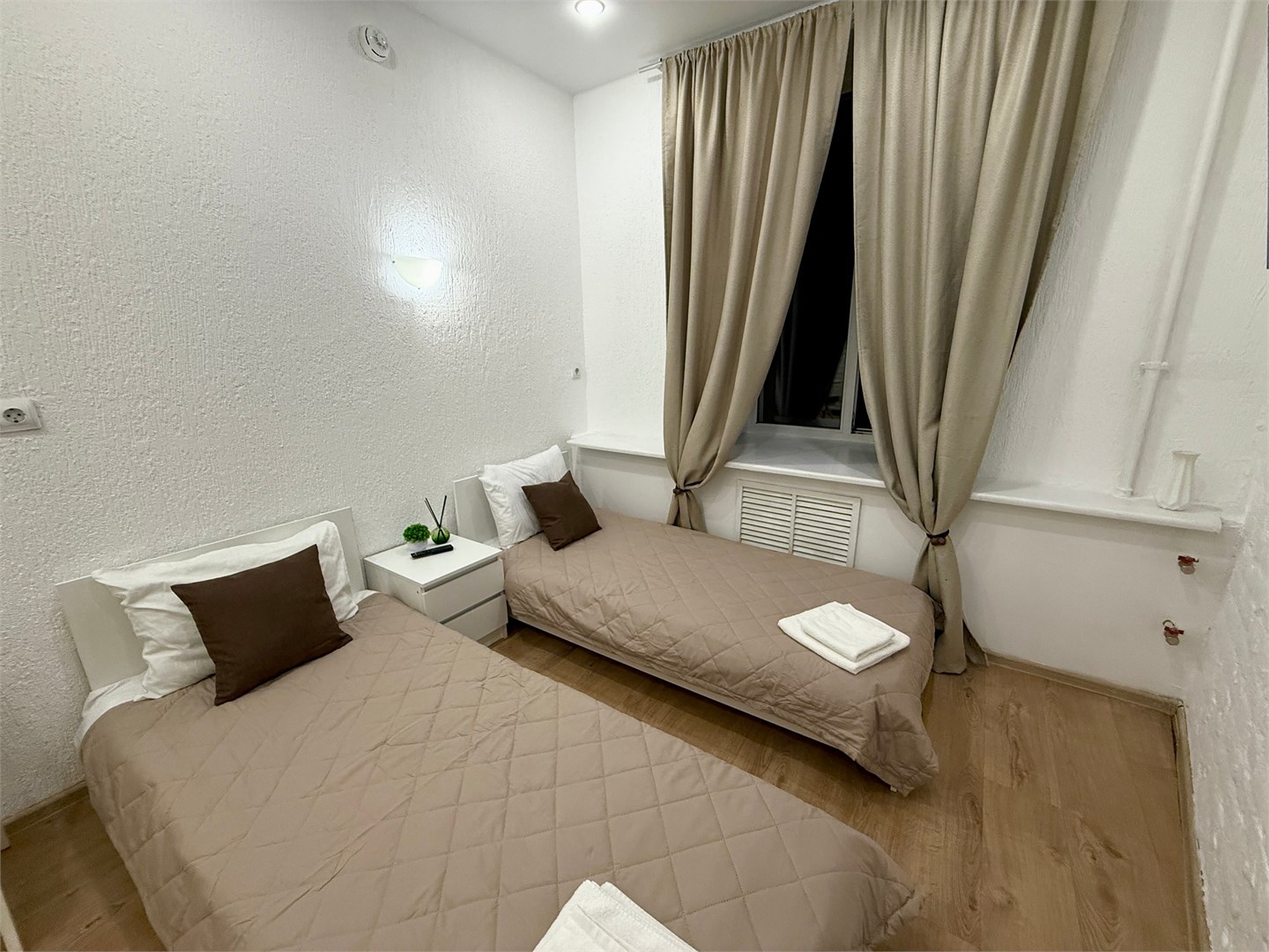 Улучшенная студия с двумя раздельными кроватями в Green Grape SyncotelHome