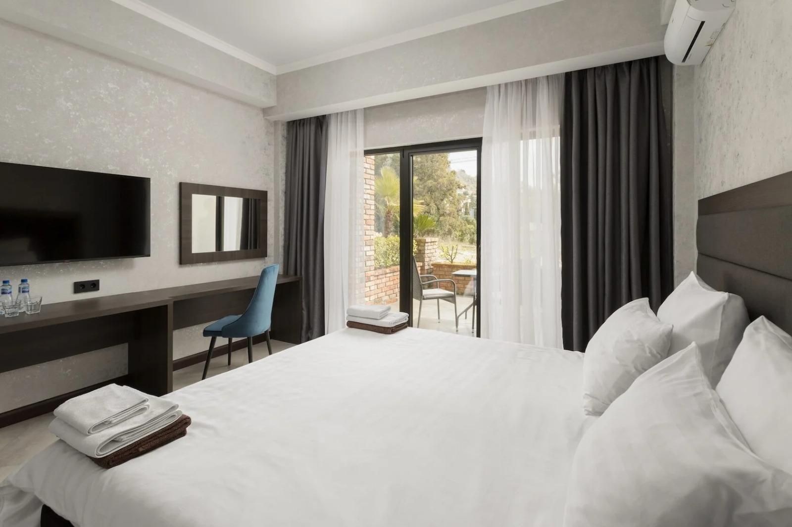 Делюкс с террасой и видом на горы в Loft