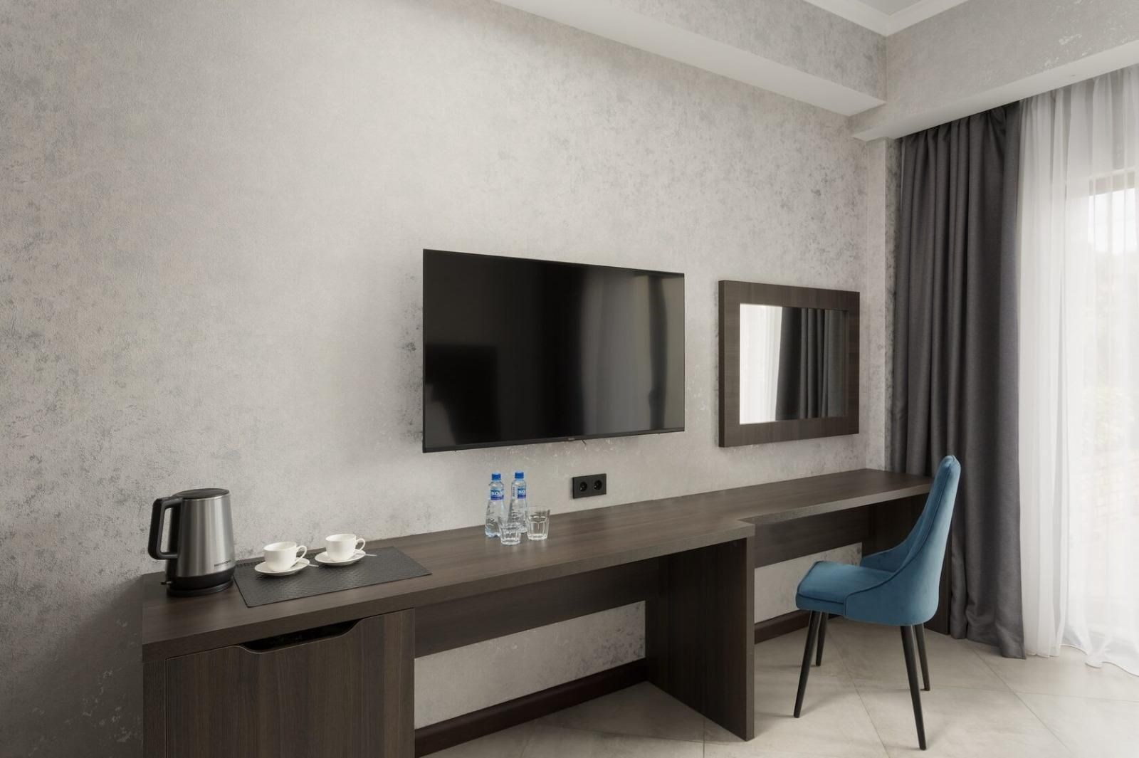 Делюкс с террасой и видом на горы в Loft