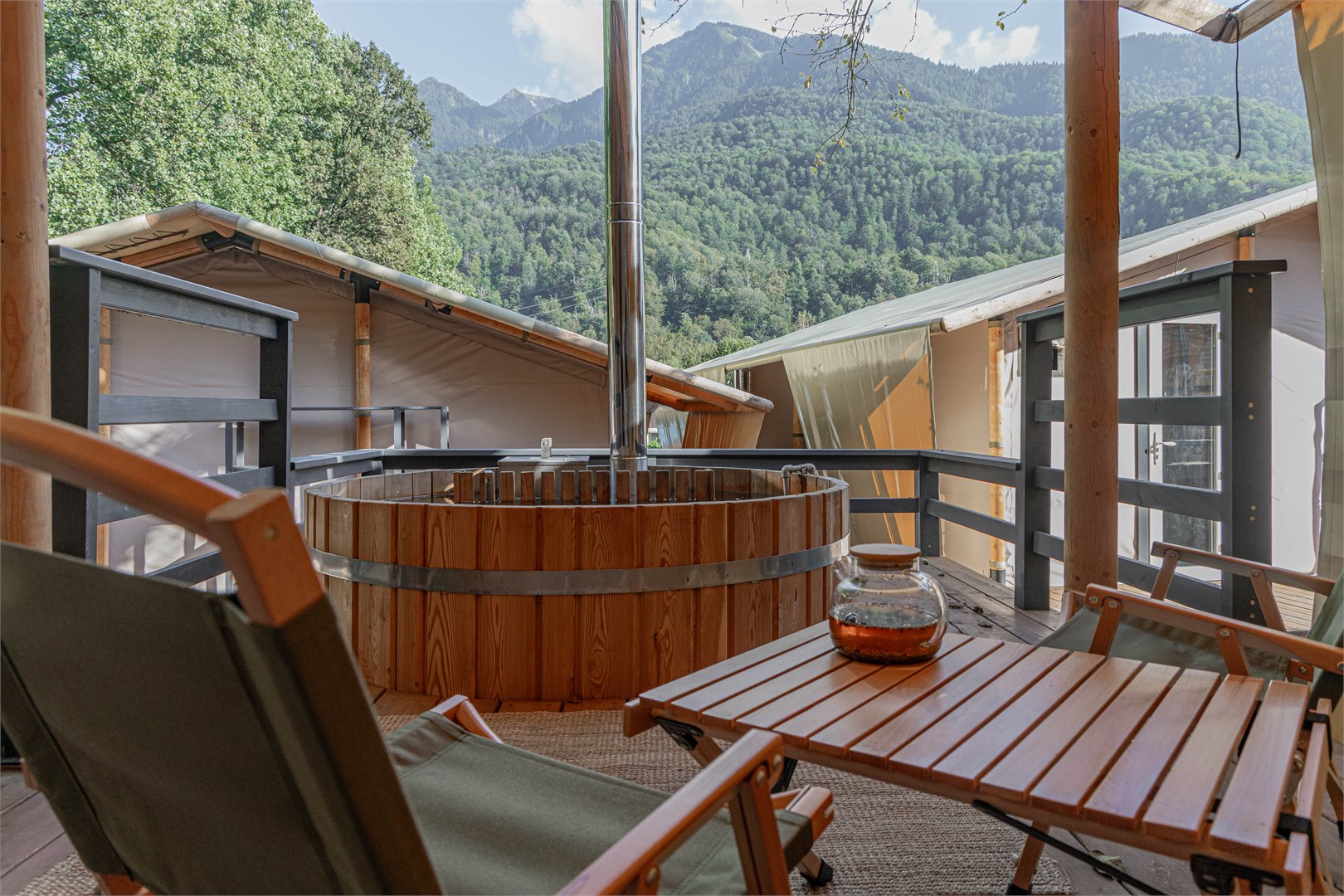 Сафари Шатер в Дзен Рекавери