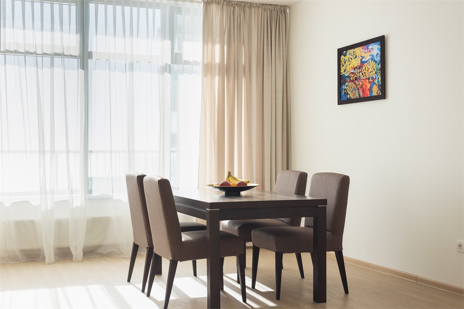 Трехкомнатный апартамент с двумя спальнями (6-11 этаж) вид на море в Uplaza