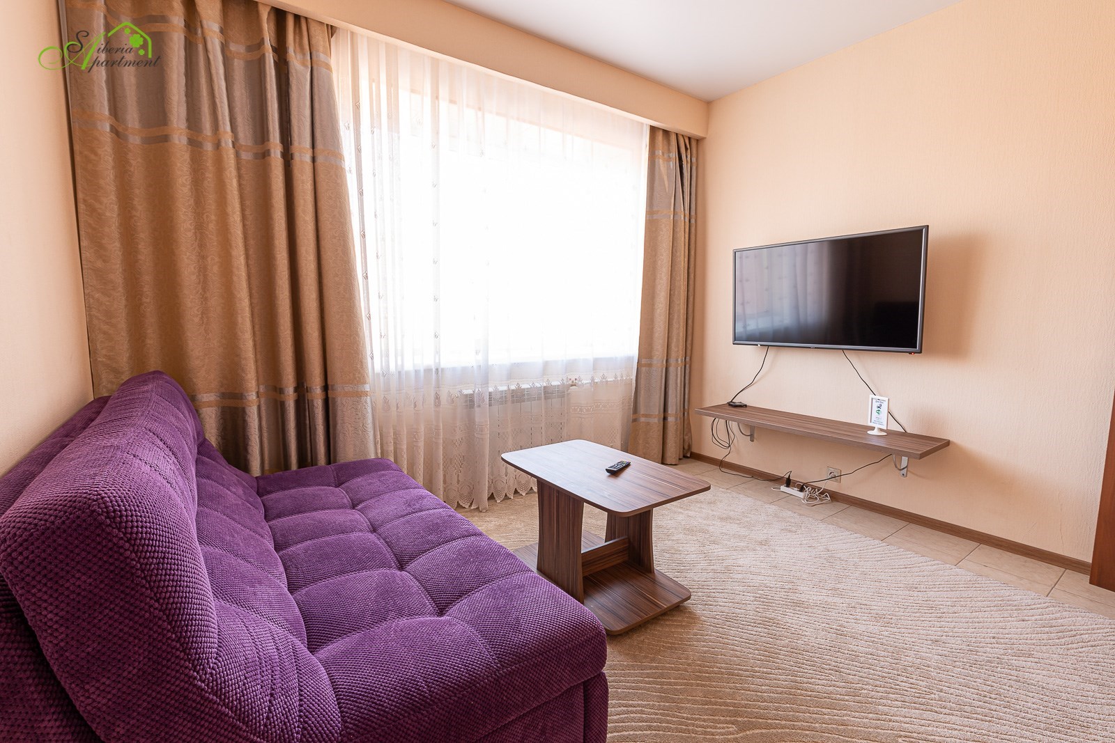 Одноместные улучшенные апартаменты в Siberia apartments