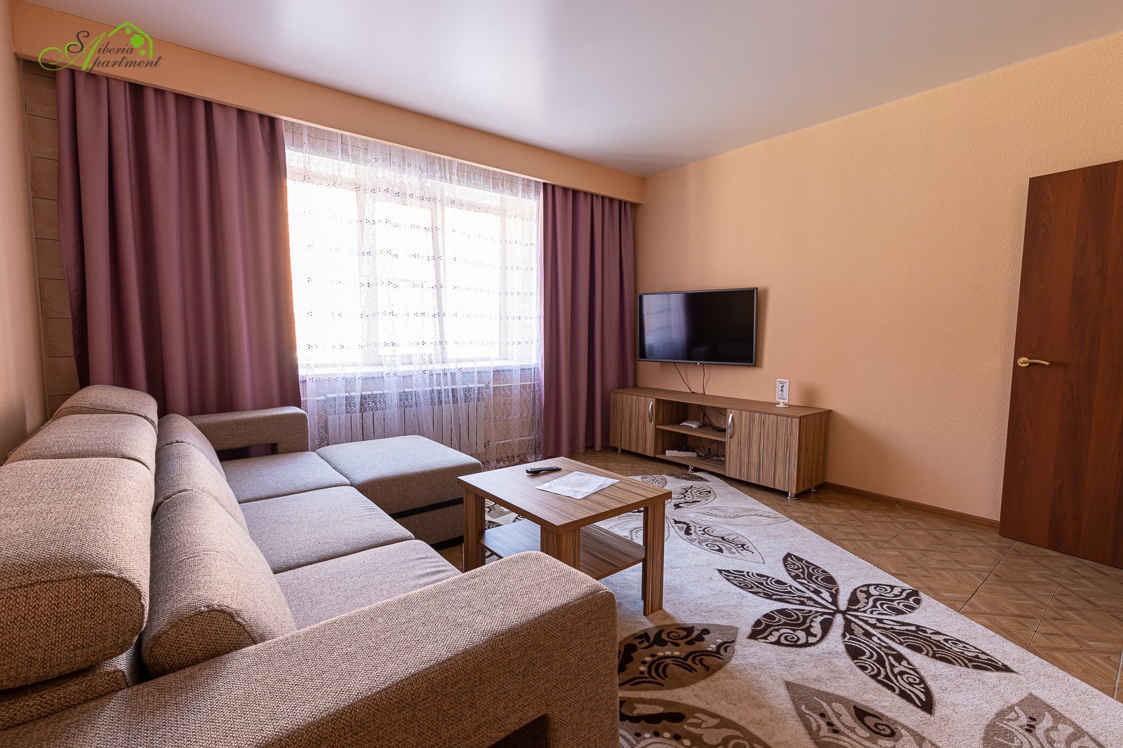 Двухместные апартаменты повышенной комфортности в Siberia apartments