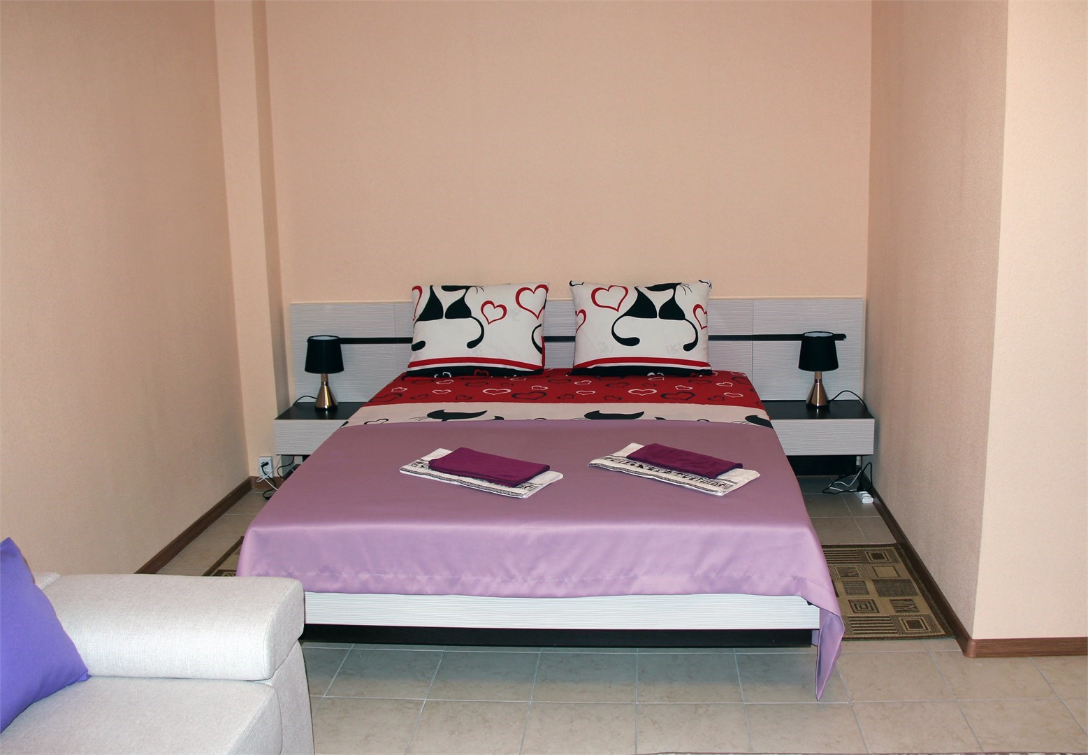 Двухместные апартаменты повышенной комфортности в Siberia apartments