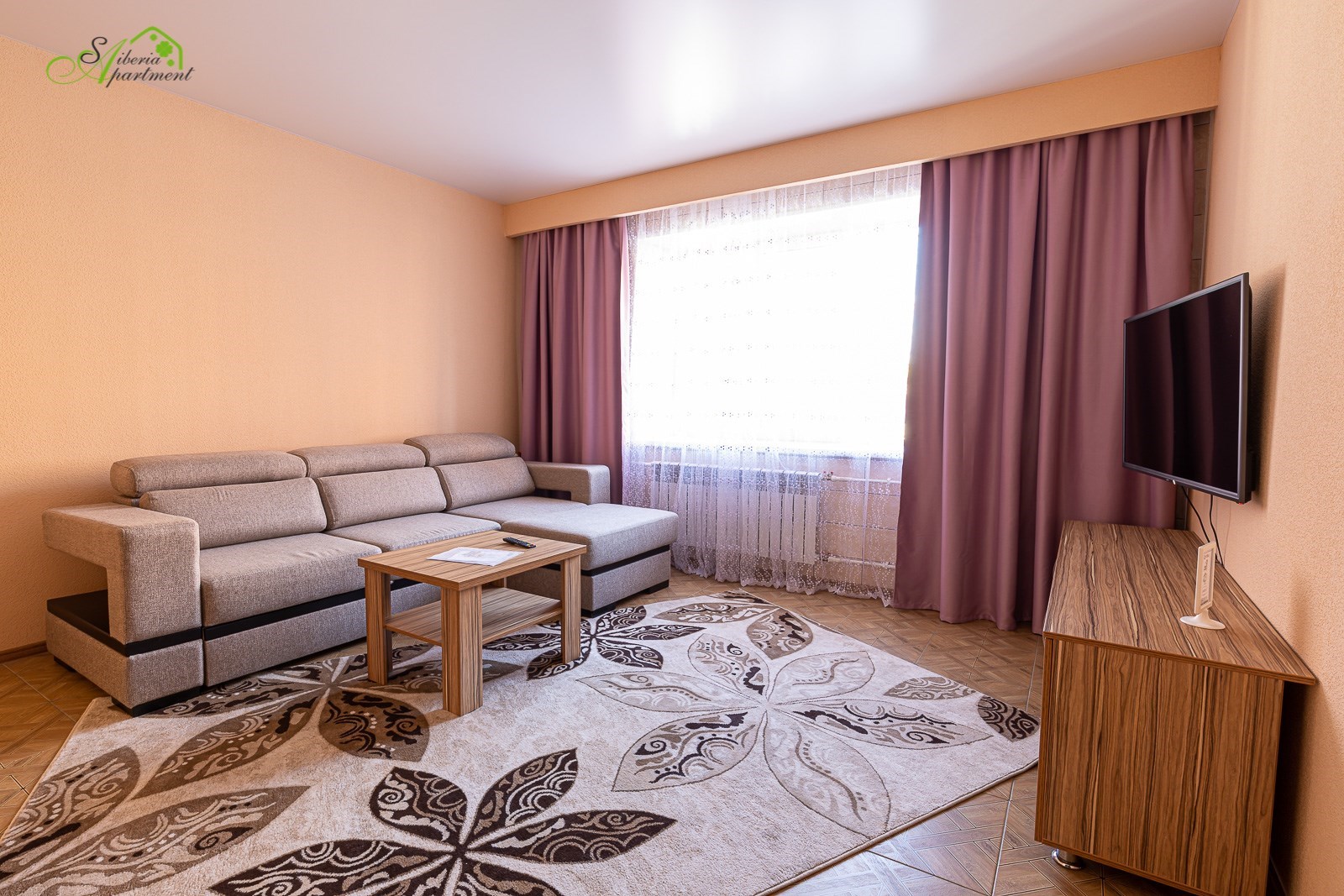 Двухместные апартаменты повышенной комфортности в Siberia apartments