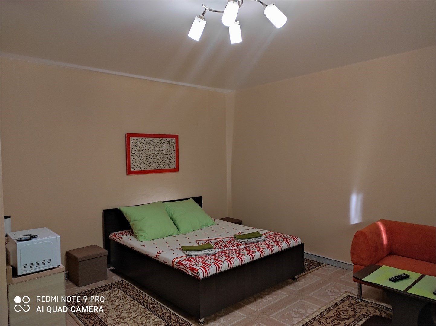 Двухместные апартаменты с двуспальной кроватью в Siberia apartments