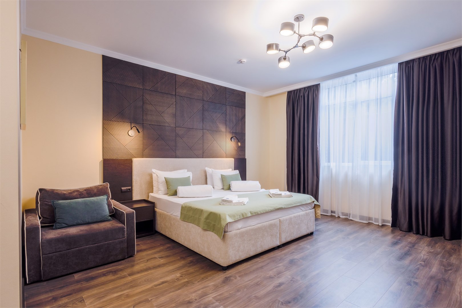 Двухместный номер "Комфорт" Улучшенный с 1 двуспальной кроватью в Ассара