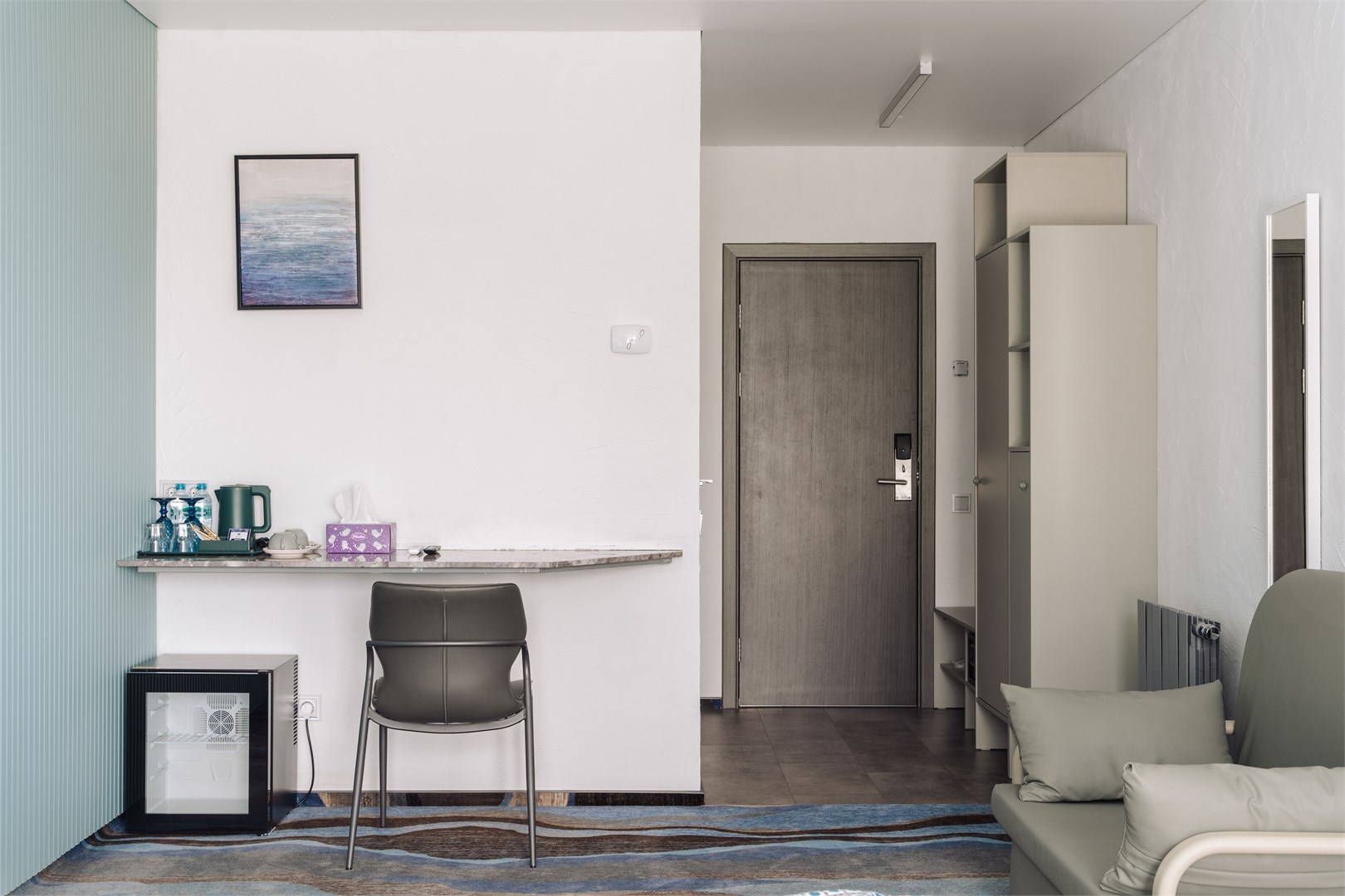 Стандарт с большой двуспальной кроватью или двумя раздельными в Азатай