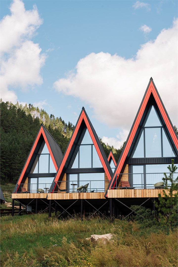 Люкс семейный "А-фрейм" в Азатай