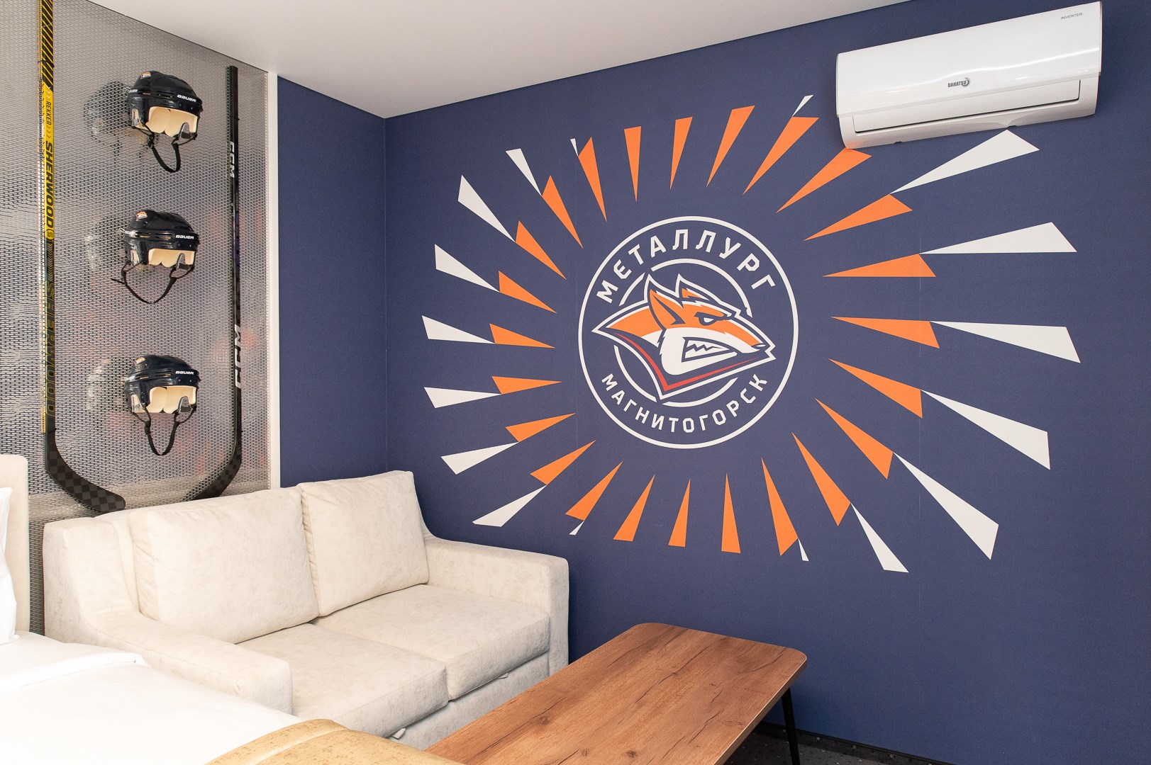 Стандарт ХК Металлург с двуспальной кроватью в Магия тепла