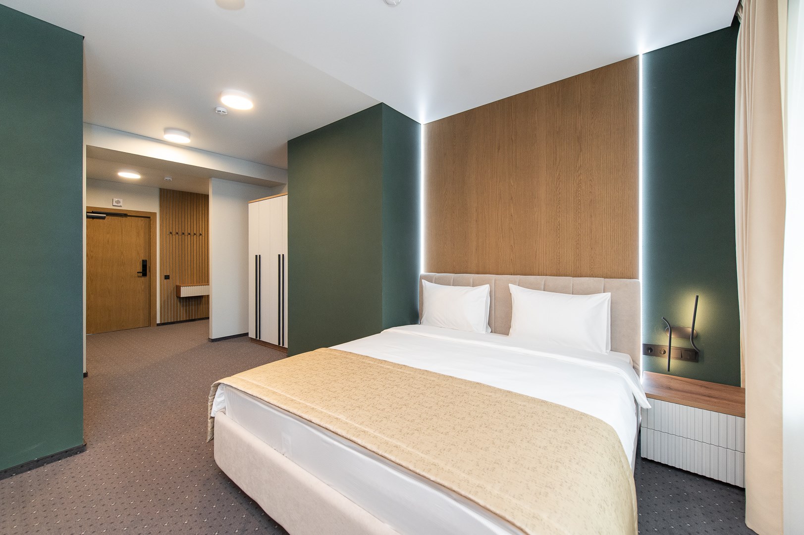 Студия с одной двуспальной кроватью в Магия тепла