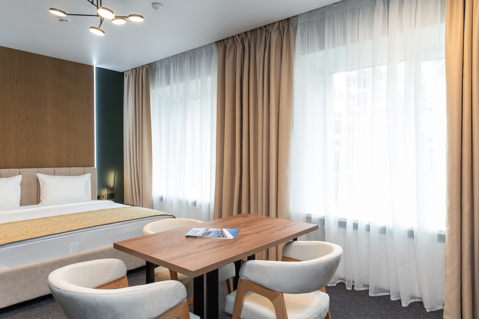 Студия с одной двуспальной кроватью в Магия тепла