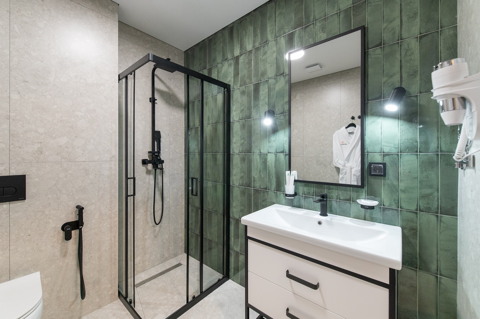 Студия с одной двуспальной кроватью в Магия тепла