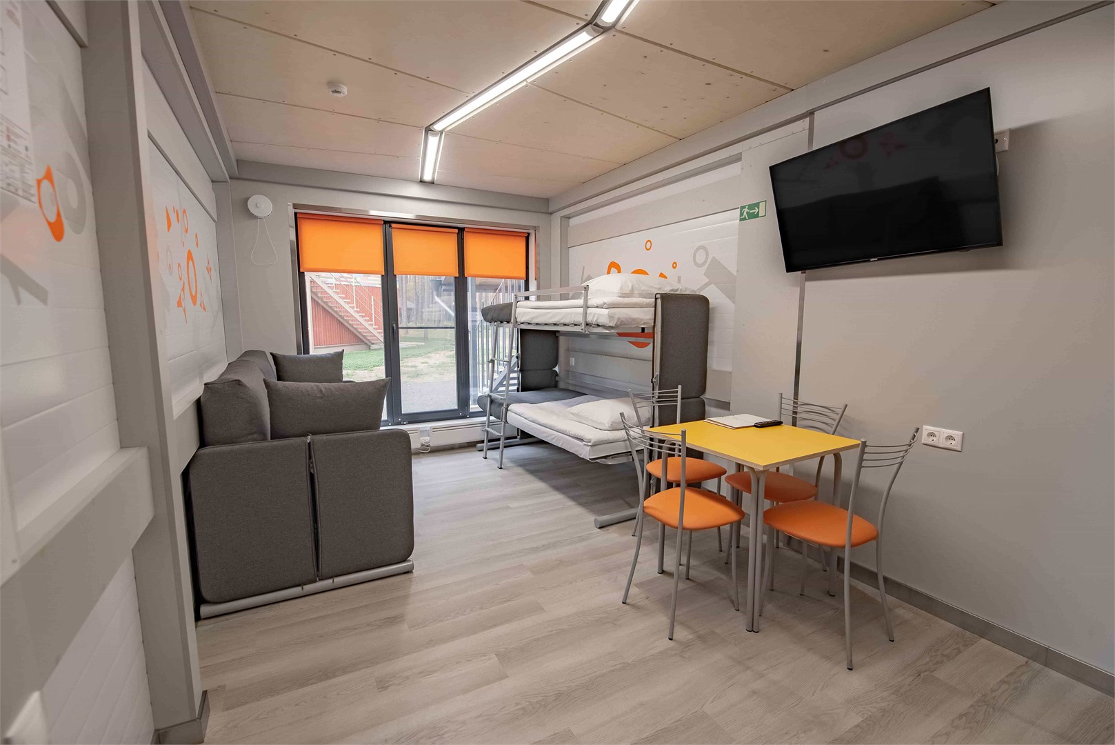 Четырехместный номер "Тетрис" в Раздолье