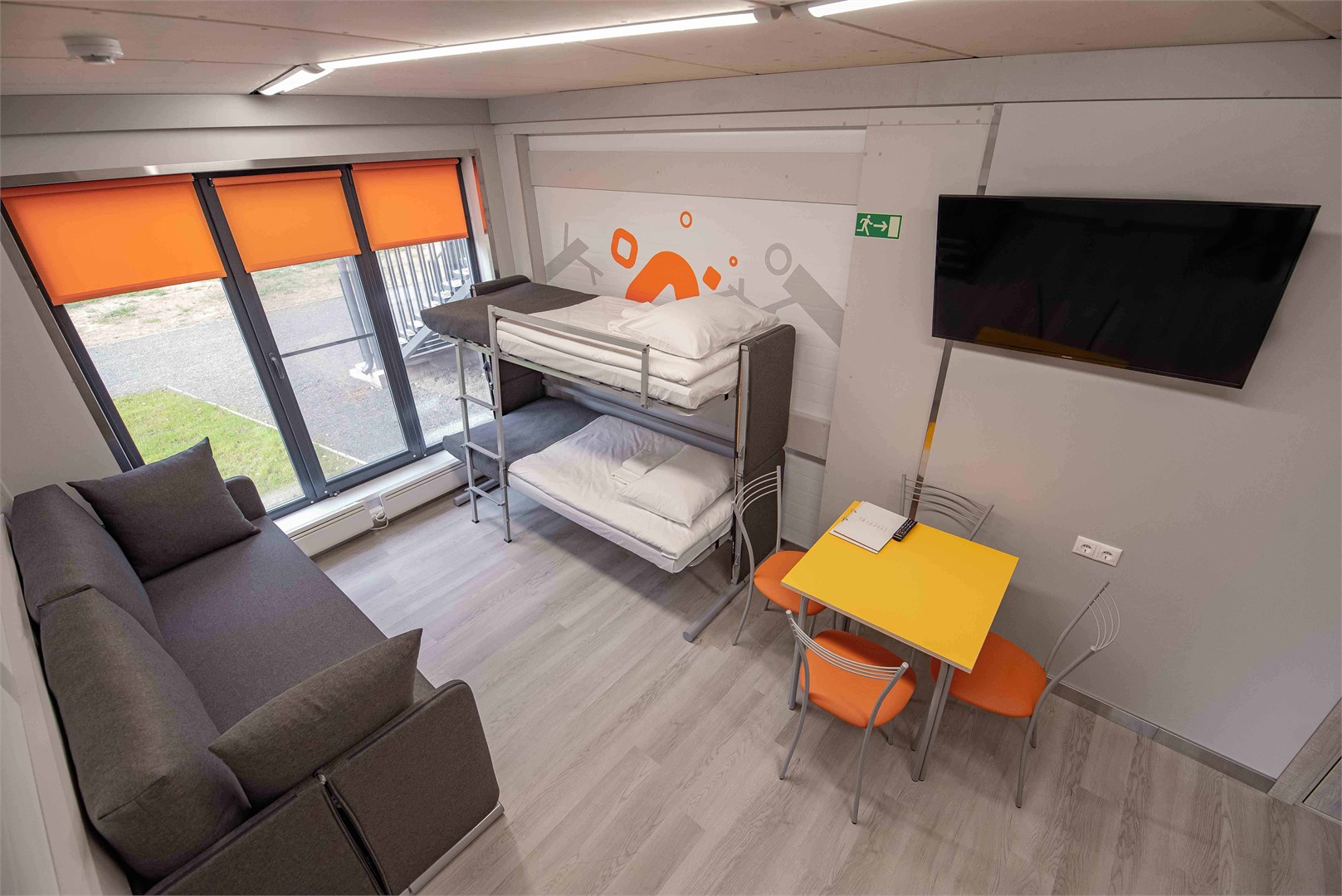 Четырехместный номер "Тетрис" в Раздолье