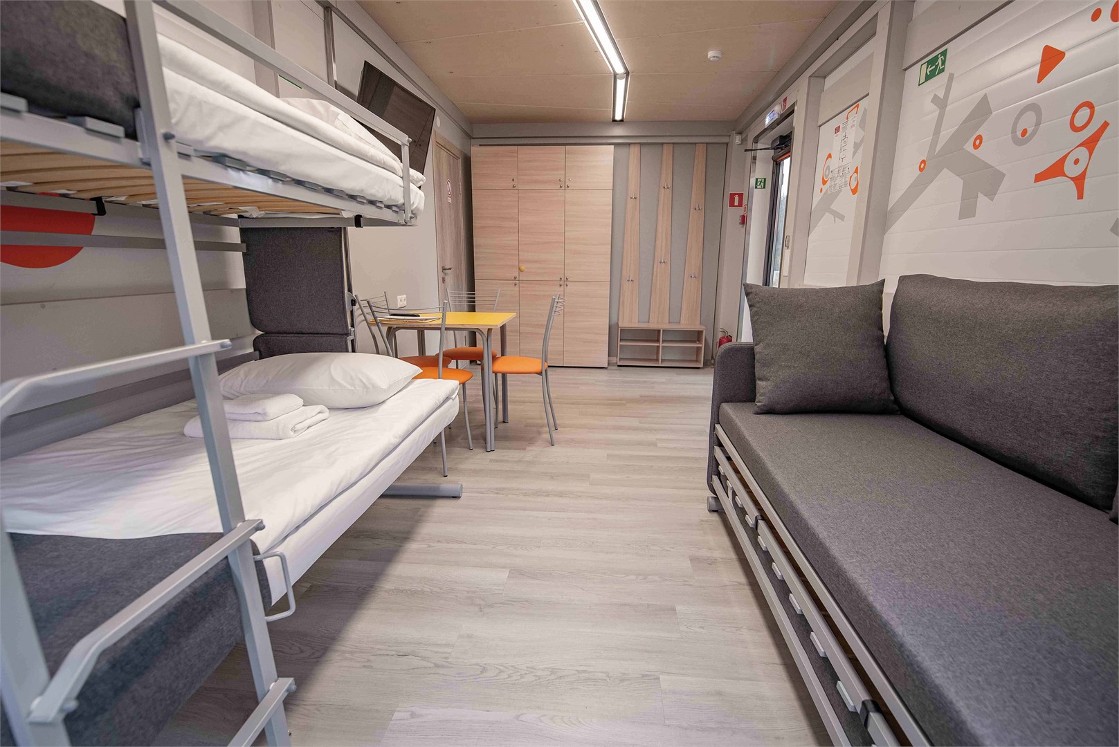 Четырехместный номер "Тетрис" в Раздолье