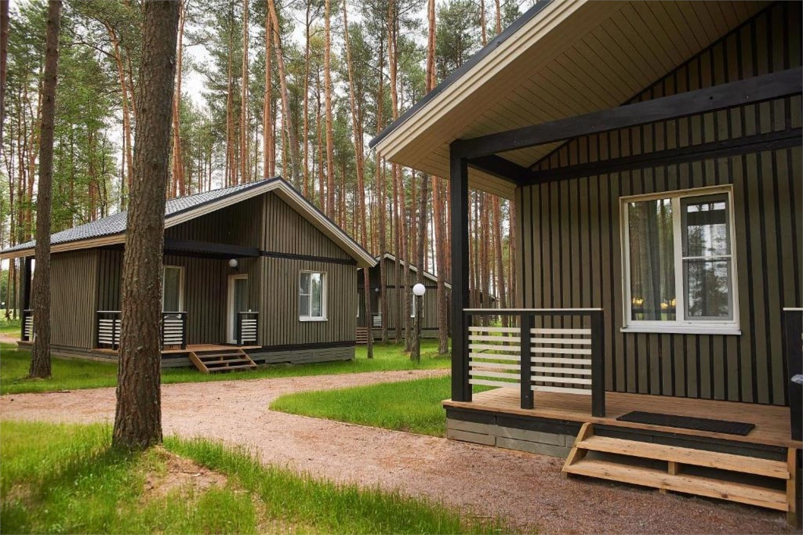 Четырехместный коттедж в Раздолье