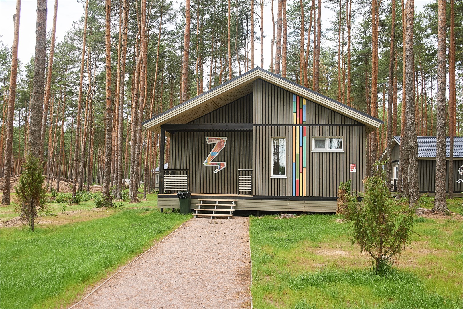 Четырехместный коттедж в Раздолье