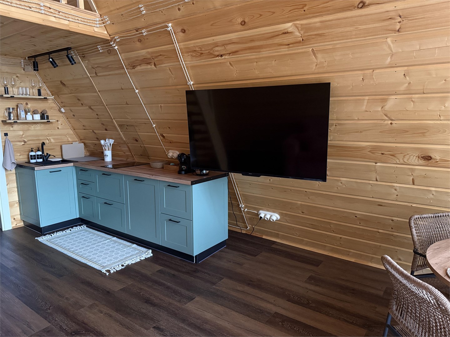 A-frame «Терракот» домик из дерева 4х местный в Ривер Хаус