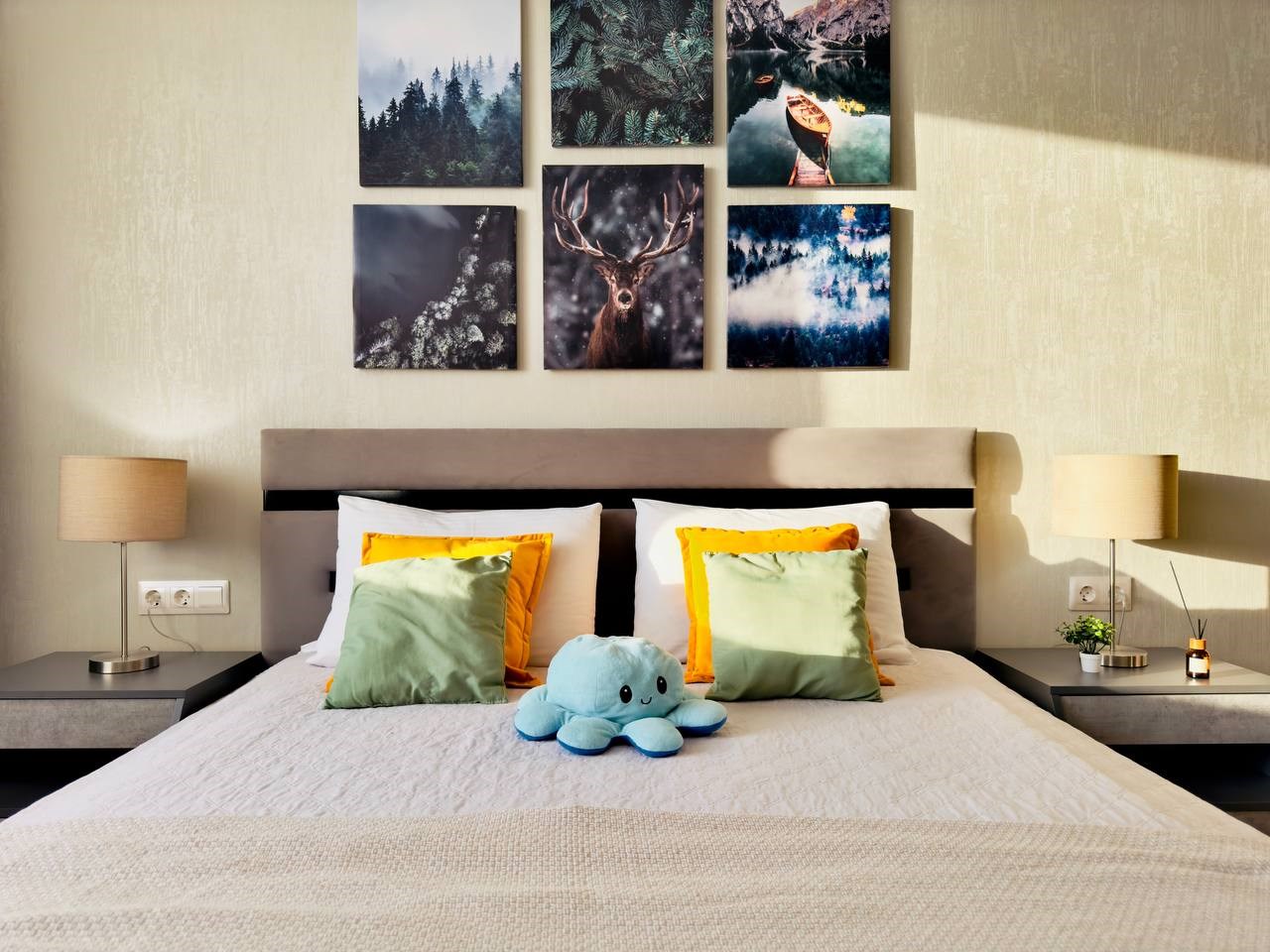 Студия комфорт с двуспальной кроватью в Alliance apart