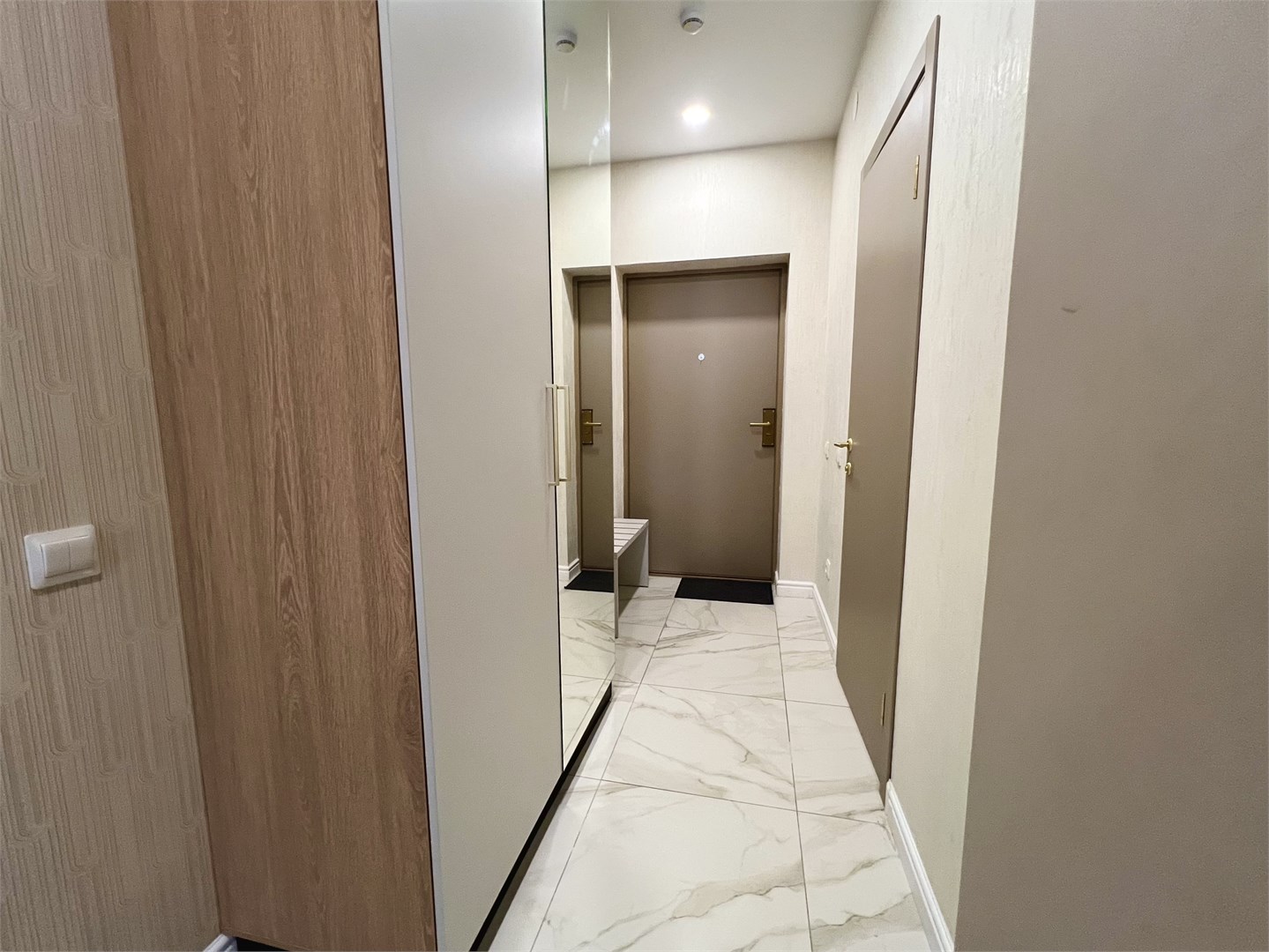 Студия комфорт с красивым видом на Енисей в Alliance apart