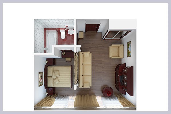 Джуниор Сюит 2-местный (3 корпус) в Волжские дали