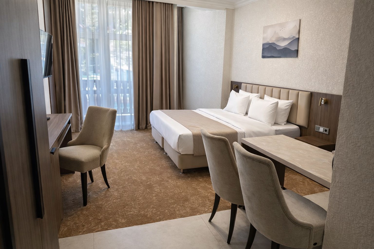 Студия Делюкс в Azimut Парк Отель