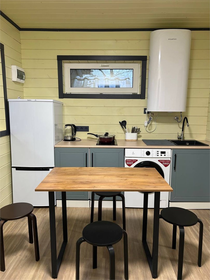 Эко-дом с террасой в Окский берег