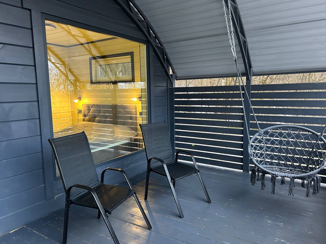 Эко-дом с террасой в Окский берег