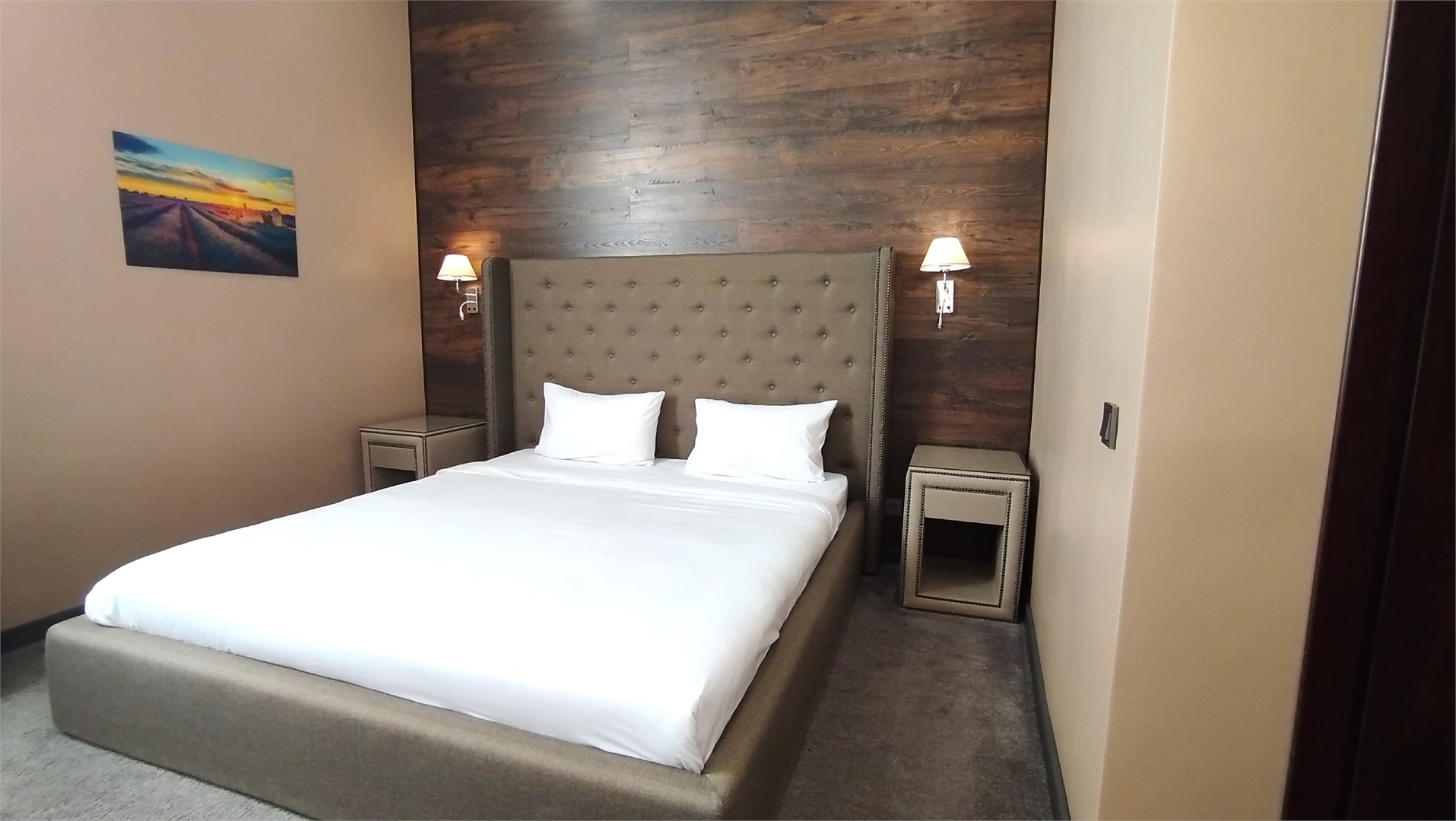 Номер для двоих с двухспальной кроватью (1) в Chalet Briole