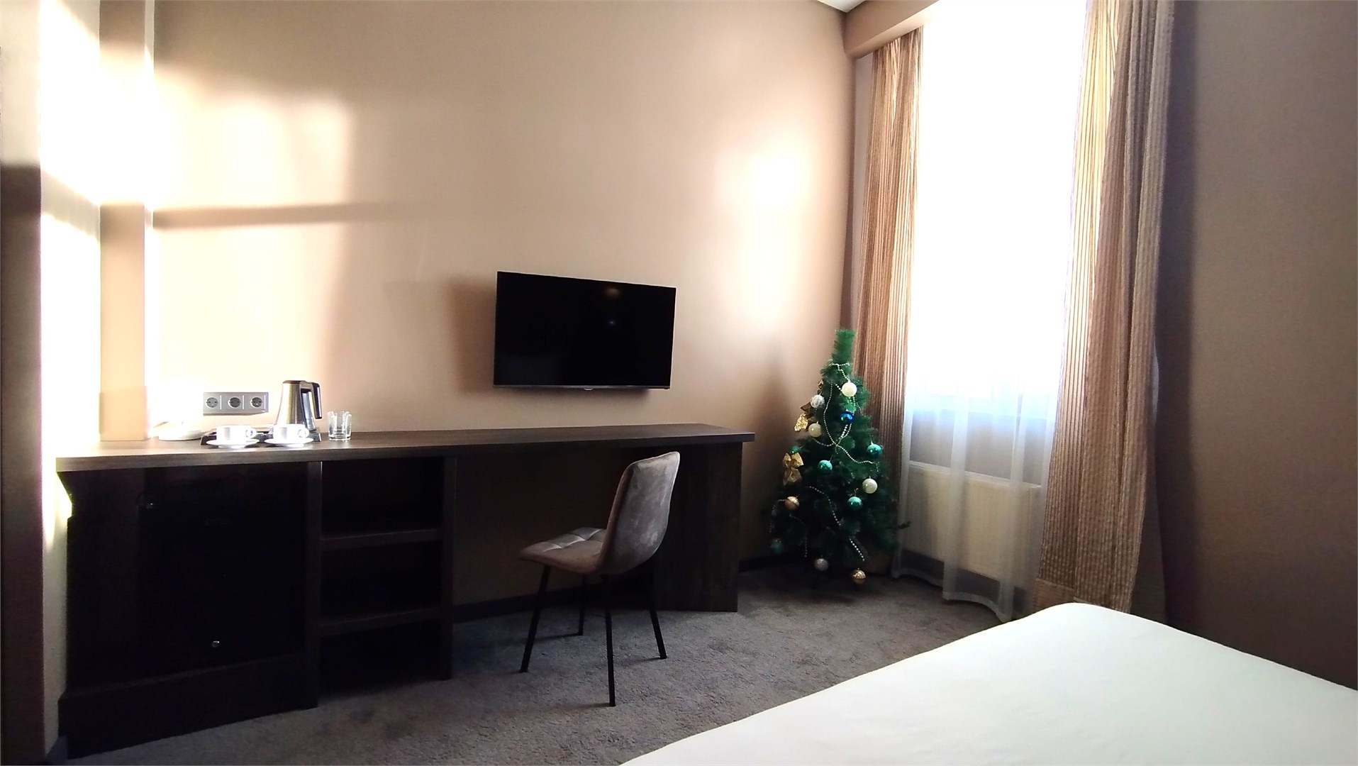 Номер для двоих с двухспальной кроватью (1) в Chalet Briole